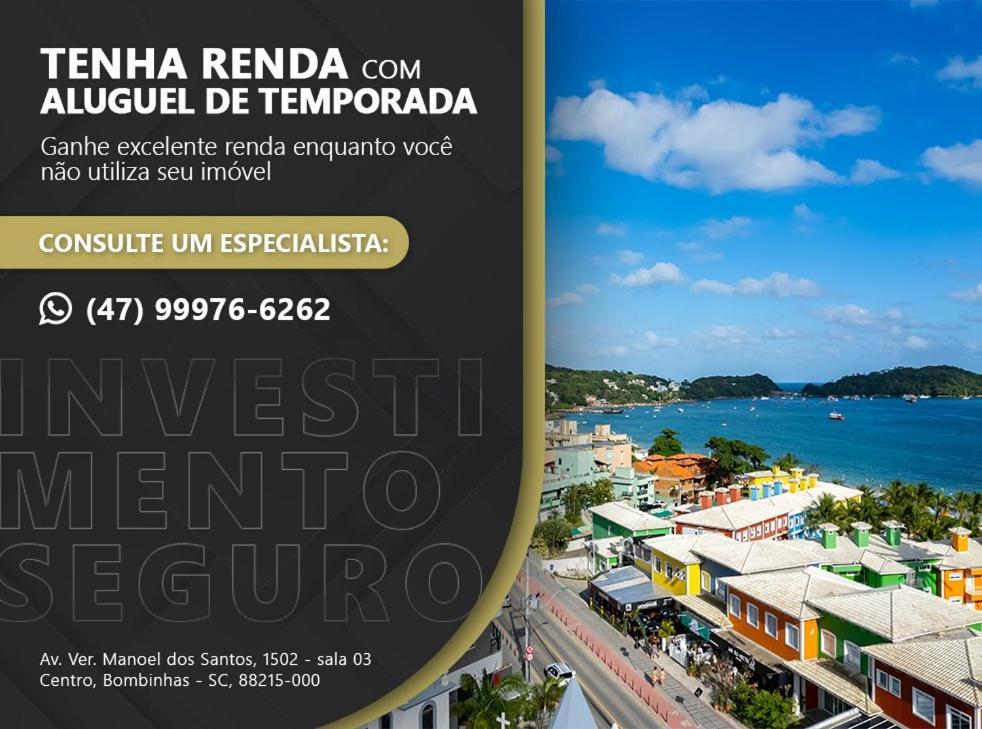 Excelente Apartamento A 2 Minutos Da Praia De Bombas Bombinhas Exterior foto